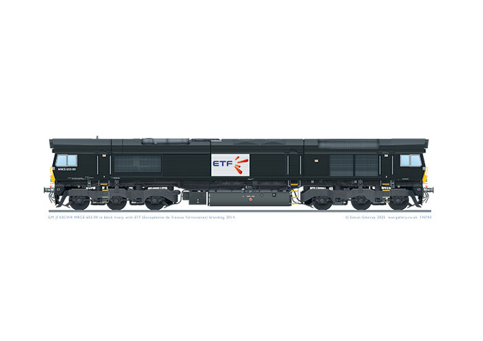 Class 66 MRCE 653-09 ETF (Européenne de Travaux Ferroviaires)