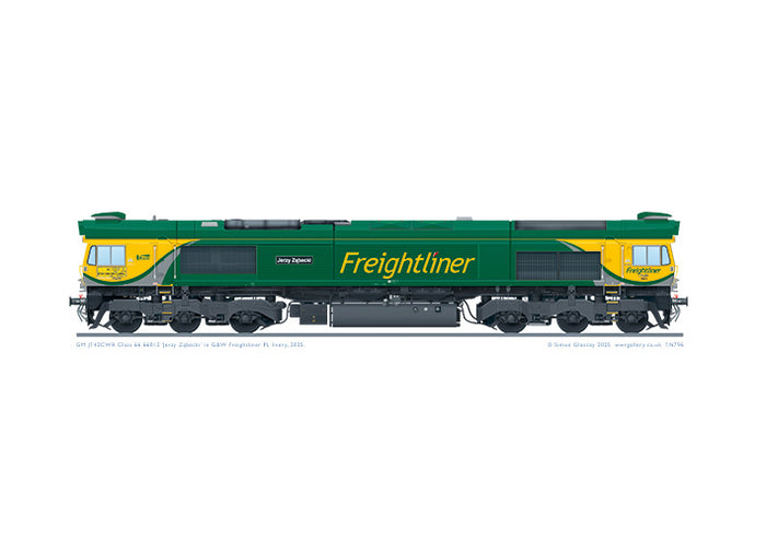 Class 66 66012 ‘Jerzy Ząbecki’ Freightliner PL