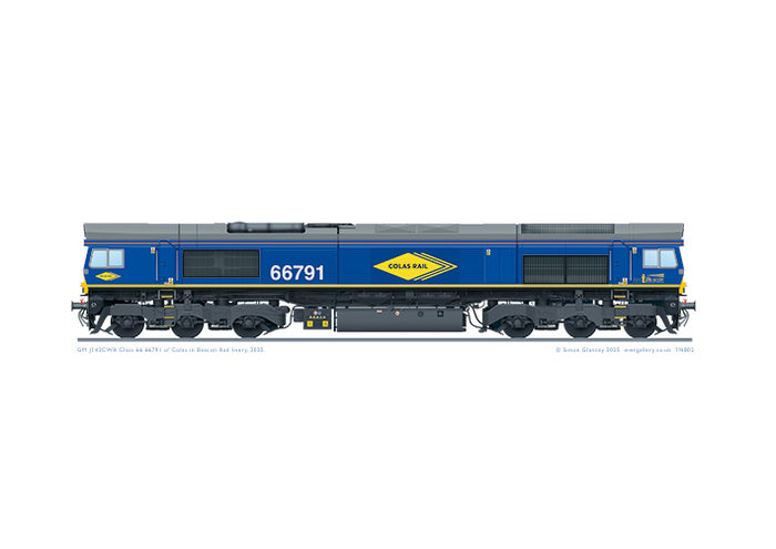 Class 66 66791 Colas Rail