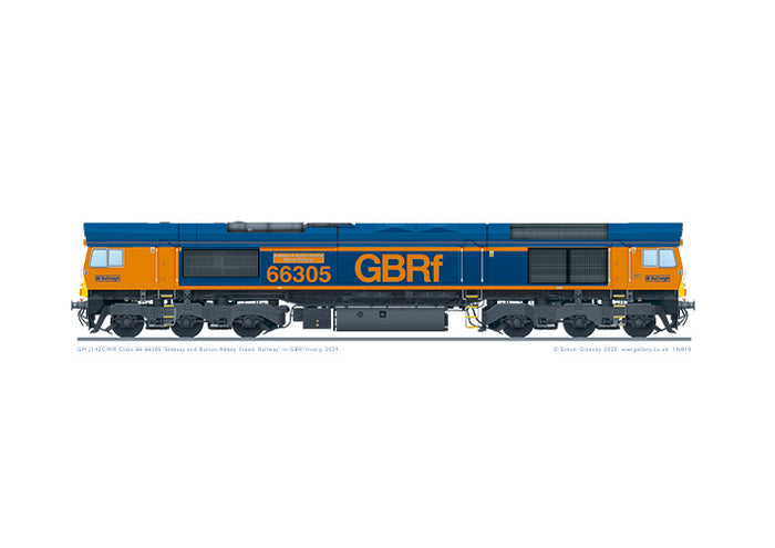 Class 66 66305 GBRf 'Embsay & Bolton Abbey Steam Railway'