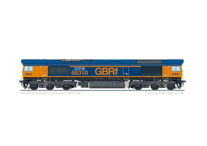 Class 66 66310 GBRf 'Bo’ness and Kinneil Railway'