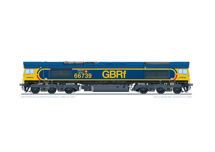 Class 66 66739 GBRf 'Bluebell Railway'