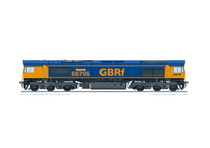Class 66 66706 GBRf Nene Valley