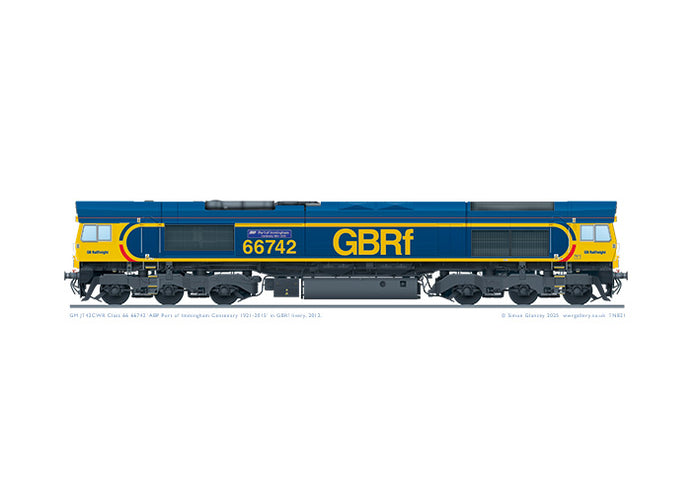 Class 66 66742 GBRf 'ABP Port of Immingham'