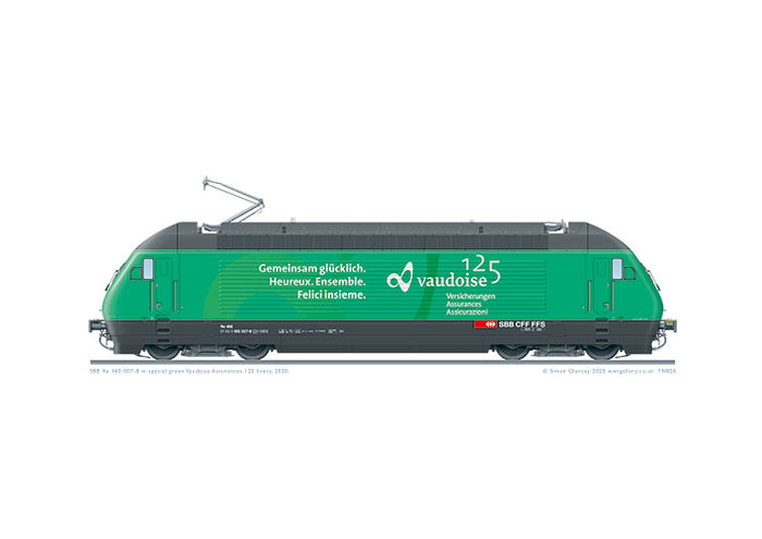 Re 460 007-8 Vaudoise 125