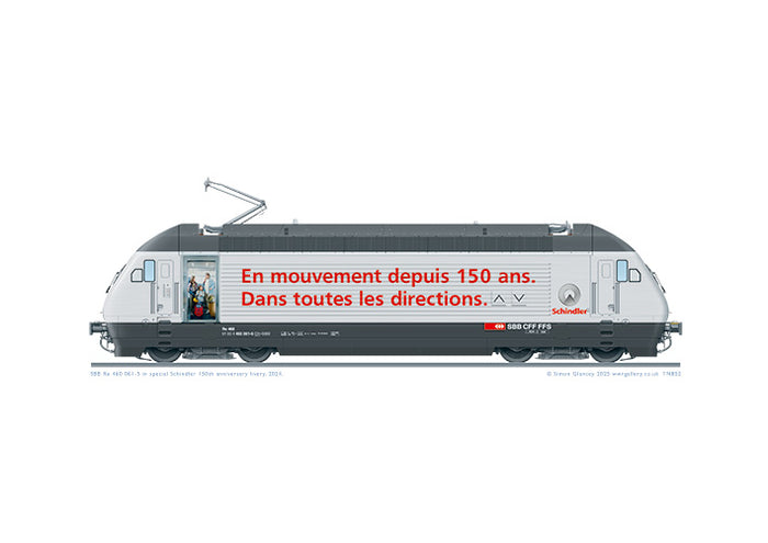 Re 460 061-5 Schindler 150 Years