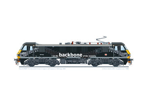 Class 90 90039 DB Cargo 'The Chartered Institute of Logistics and Transport'
