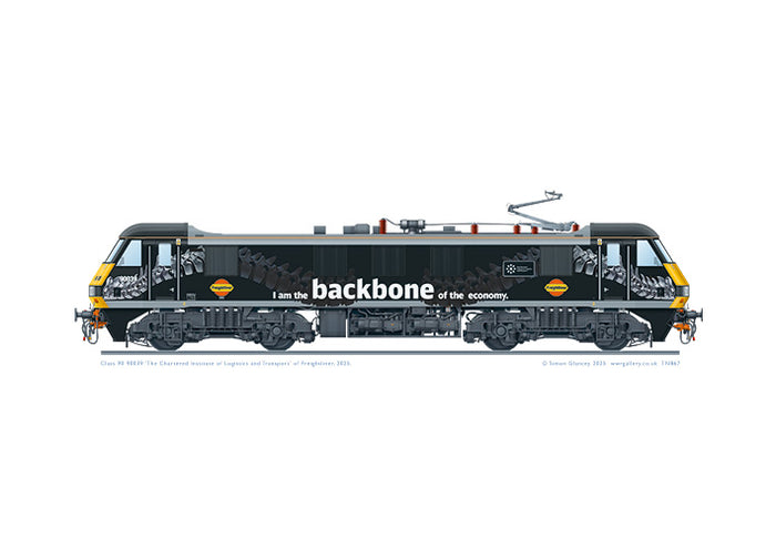 Class 90 90039 Freightliner 'The Chartered Institute of Logistics and Transport'