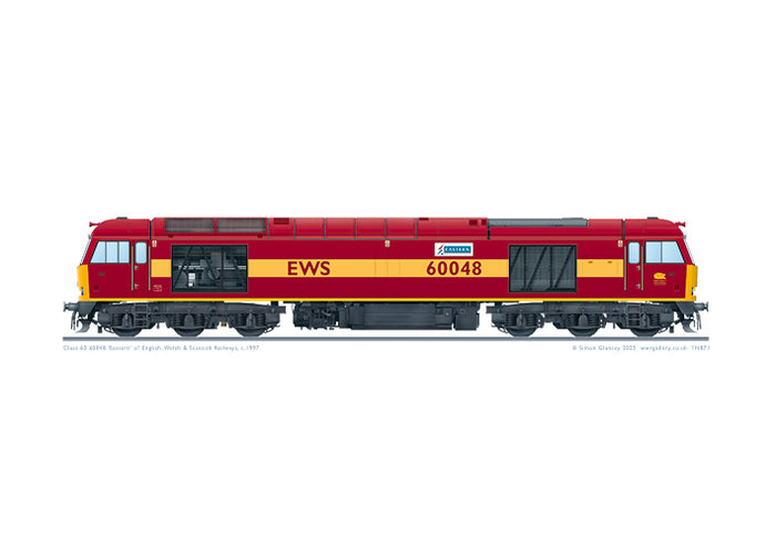 Class 60 60048 EWS 'Eastern'