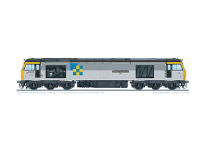 Class 60 60098  'Charles Frederick Brush' in BR Railfreight Construction sector livery