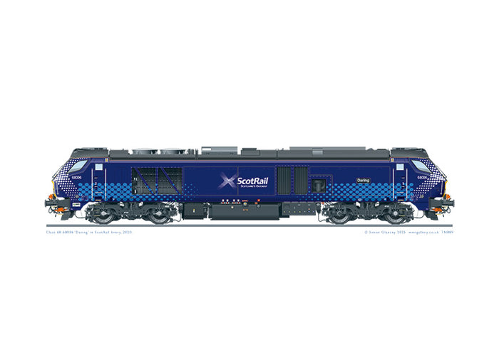 Class 68 68006 'Daring' ScotRail