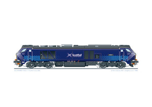 Class 68 68007 Valiant ScotRail