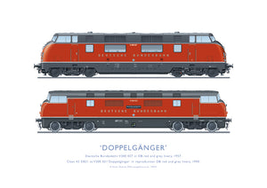 DB V200 V 200 027 & BR Class 42 D821 'V 200 021'