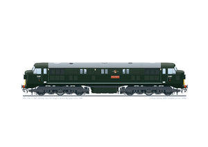Class 41 Warship D600 Ark Royal BR green 1968