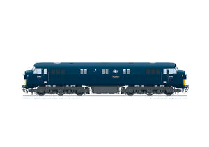 Class 41 Warship D602 'Bulldog' in BR blue 1968