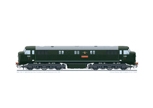 Class 41 Warship D603 'Conquest' in BR green 1961