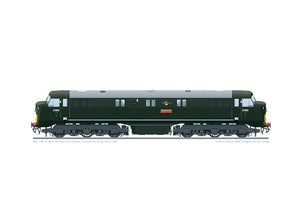 Class 41 Warship D604 'Cossack' in BR green 1963