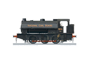 1944 R.S.H. 0-6-0ST Austerity 7166 NCB No.4 Backworth