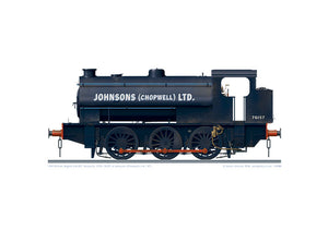 1944 Bagnall 0-6-0ST Austerity 2755 76157 Johnsons (Chopwell) Ltd.