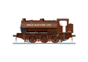 1944 R.S.H. 0-6-0ST Austerity 7169 71515 Mech. Navvies Ltd.