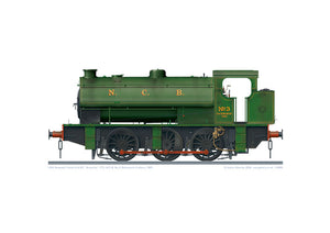 1944 Hudswell Clarke 0-6-0ST Austerity 1774 N.C.B. No.3, Backworth Colliery 1969