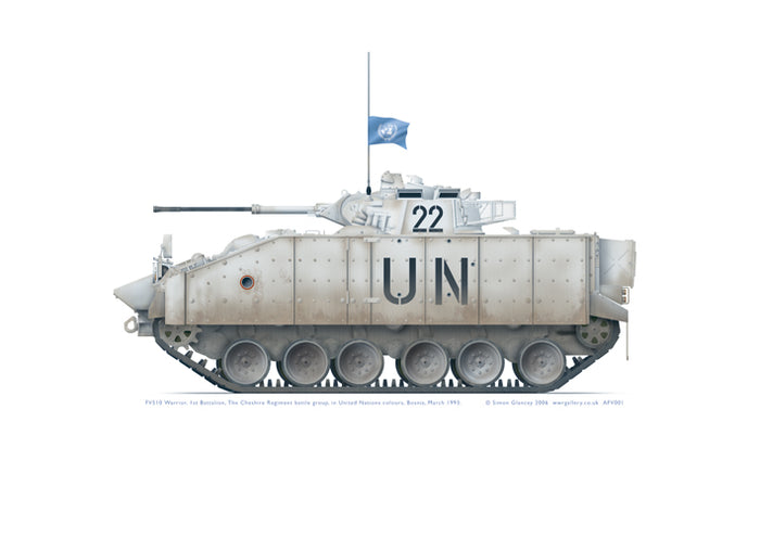 FV510 Warrior United Nations