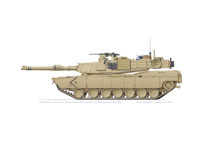 M1A1HA 1st Marine Tank Battalion