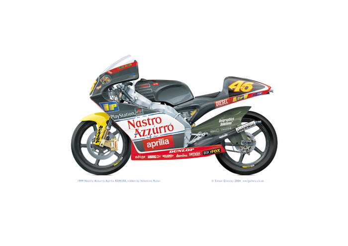 Nastro Azzurro Aprilia RSW250 1999