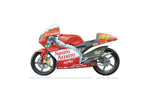 Nastro Azzurro Aprilia RSW250 1999 San Marino GP