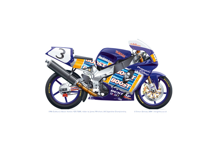 Cadbury’s Boost Yamaha YZF750R 1997