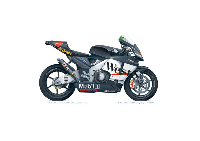 West Honda RCV211 2002