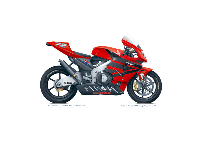HRC Honda RCV211 2002