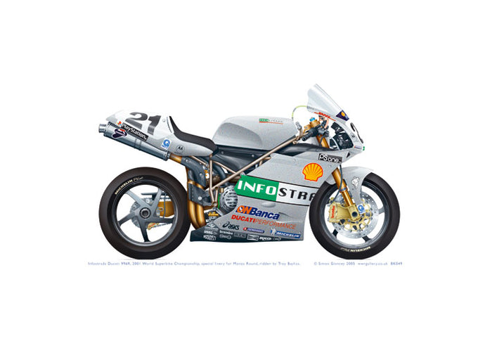 Ducati 996R 2001 Infostrada Monza Special livery