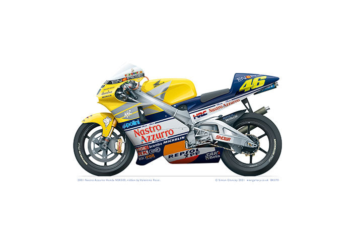2001 HRC Nastro Azzurro Honda NSR500 – WWR Gallery