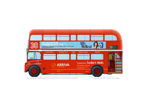 Arriva Routemaster 897 with Route 38 brand