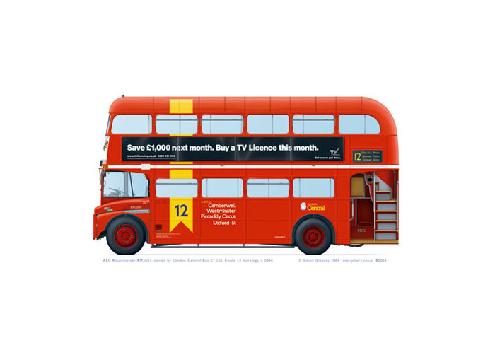 AEC Routemaster RM2051 London Central 2004