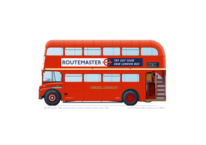 AEC Routemaster RM8 of LT from 1958.
