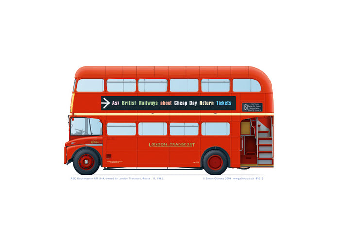 AEC Routemaster RM1164 LT 1962