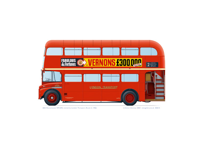 AEC Routemaster RM1692 LT 1966