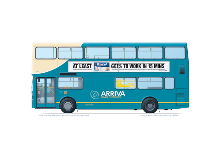 MCW Metrobus 626, Arriva Northumbria, 2005