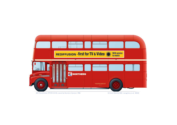 AEC Routemaster FPT591C 3105 Northern General