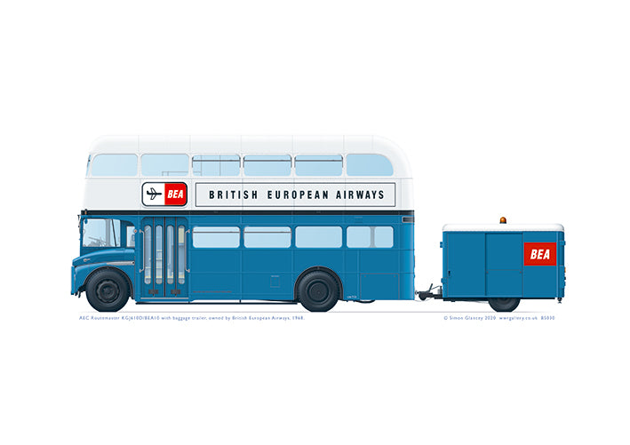 AEC Routemaster BEA10 with trailer – WWR Gallery