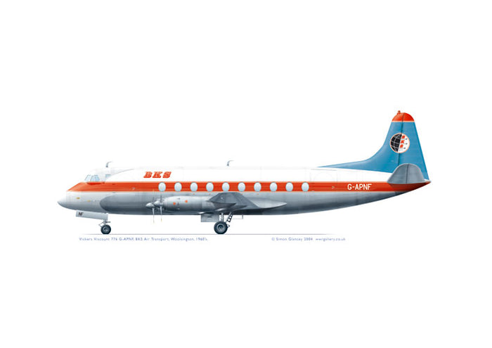 Vickers Viscount 776 BKS