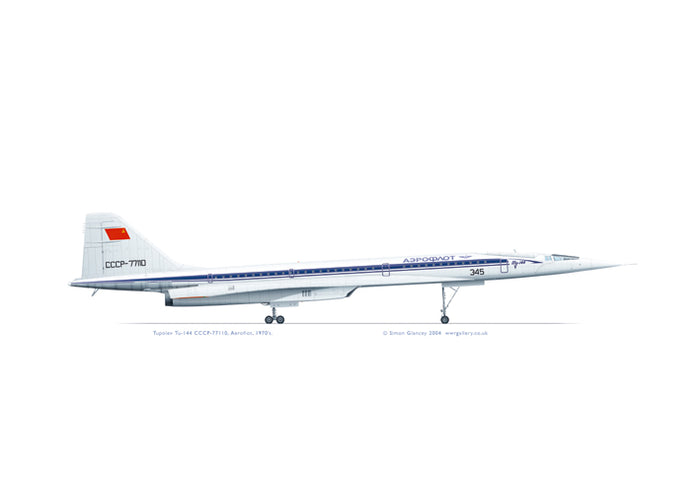 Tupolev Tu-144 Aeroflot