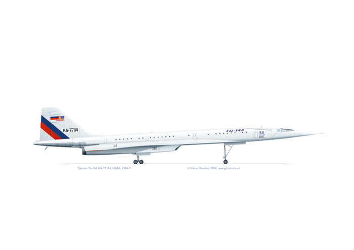 Tupolev Tu-144 NASA
