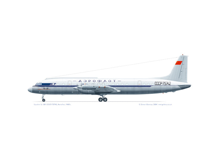 Ilyushin IL-18V Aeroflot