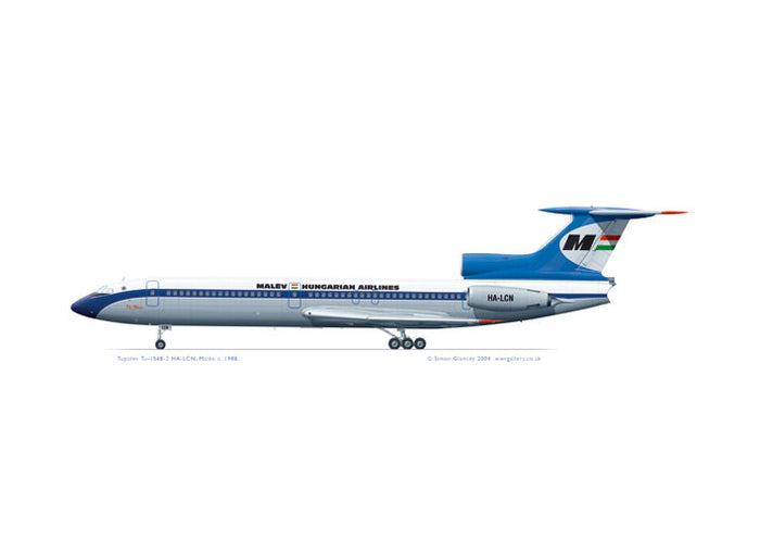 Tupolev Tu-154B-2 Malev