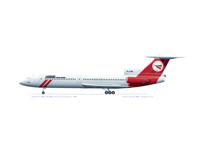 Tupolev Tu-154B-2 Latavio Latvian Airlines