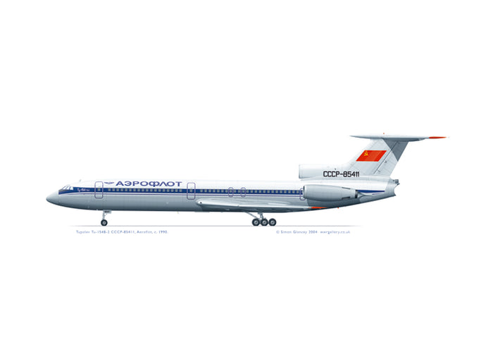 Tupolev Tu-154B-2 Aeroflot