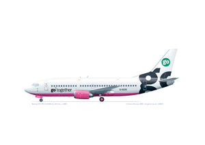 Boeing 737-3YO G-IGOE, Go Fly